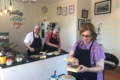 Spice Knight (Cooking Class -> Meal -> Local Market walk) - What you actually cook: 3 breads, 4 mains, and a full lunch