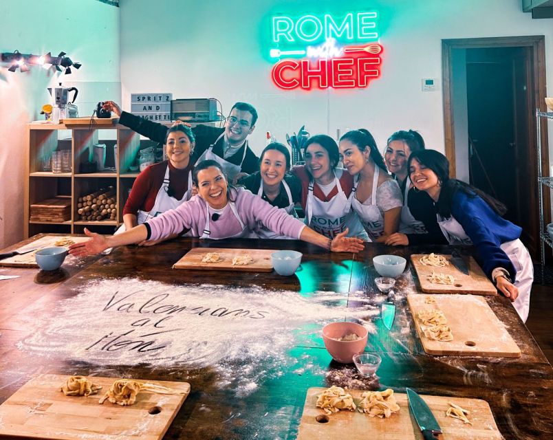 Spritz and Spaghetti Traditional Cooking Class in Rome - 3 hours of food and drink: how the session is structured