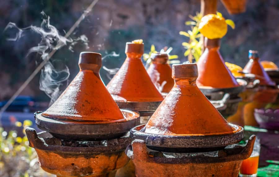 Taghazout: Authentic Moroccan Botanical Garden Cooking Class - A garden welcome: tea, breakfast, and herb-watching
