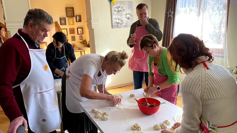 Tbilisi: Cooking Class with a Local Family - Eggplant with walnuts and Georgian salad: why the table tastes balanced
