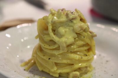 Testaccio: Home Cooking Cacio e Pepe, Amatriciana, Carbonara - The 3.5-hour rhythm: pasta dough, three sauces, then dessert