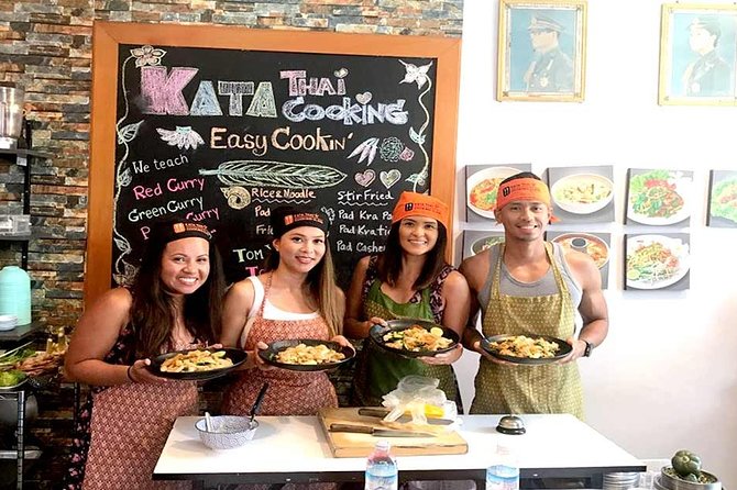 Thai Cooking Class by Kata Thai Cooking School in Phuket - Afternoon schedule (3:30pm start): fresh market walking and tasting before cooking