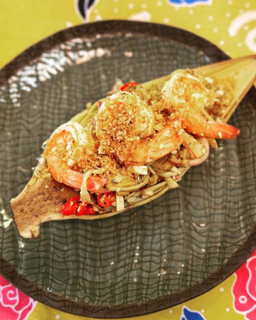 Thai cooking class &Market tour by Amazon Prime Series Chef. - Picking your dishes from a 30-item menu (this is the smart part)