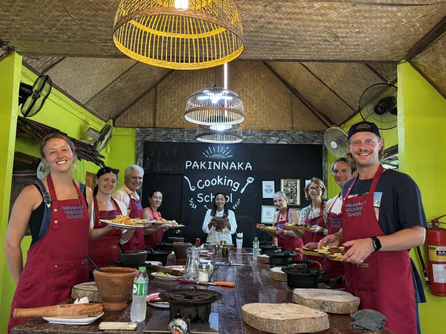 Thai cooking class &Market tour by Amazon Prime Series Chef. - The market tour: where Thai flavors start (and you stop guessing)