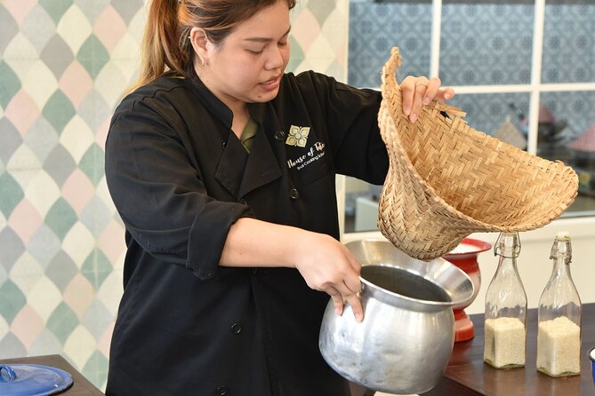 Thai Cooking Class with Market Tour in Sathon Bangkok - Fresh coconut milk: learning the real texture and timing