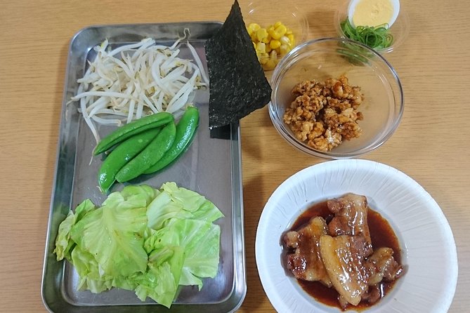 Three Types of Ramen Cooking Class in Osaka - Soy sauce ramen: steamed cabbage, greens, sweet corn