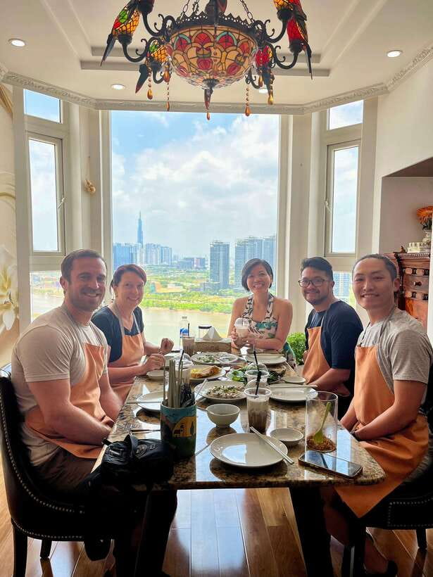 Top Home Cooking Class with Stunning River View AC Kitchen - Market Visit: Optional, With an Extra Fee