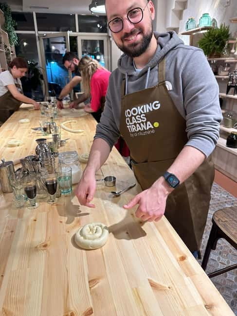 Traditional Albanian Cooking Class in Tirana & Raki Tasting - The menu you’ll cook: burek, pershesh chicken, and sheqerpare