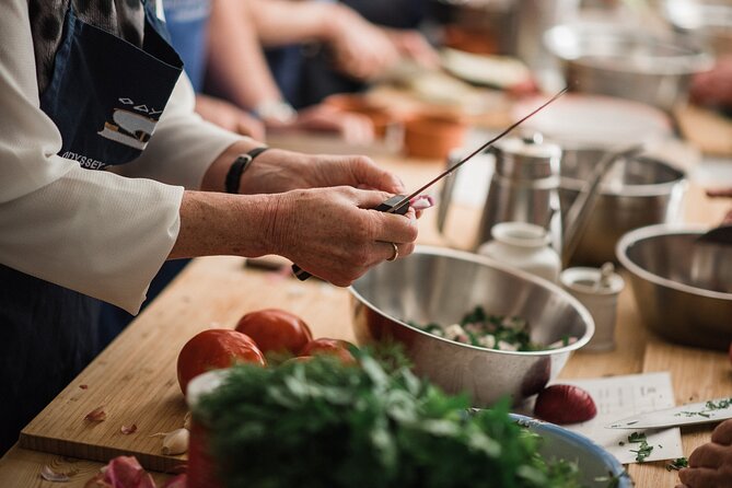 Traditional Greek Cooking Class and Organic Lunch on Poros - Your 3-course learning plan: tzatziki, pie, plaki, bougatsa