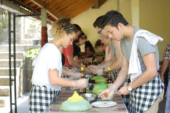 Ubud Cooking Class Bali with Balinese Chef - The Balinese menu you’ll make: peanut sauce, spice paste, and banana-leaf cooking