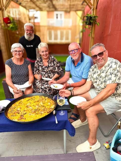Valencia: Paella Cooking Class with Tapas and Drinks - Robert’s terrace setup: what “small group” really buys you