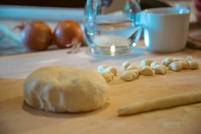 Vegan Tuscan Cooking Class - Eating at the end: you sit down with what you made