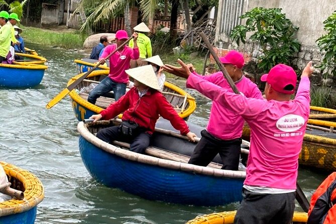 Vegetarian Cooking Class and Basket Boat Activity - Bamboo basket boats and water-coconut channels: the fun part with real character