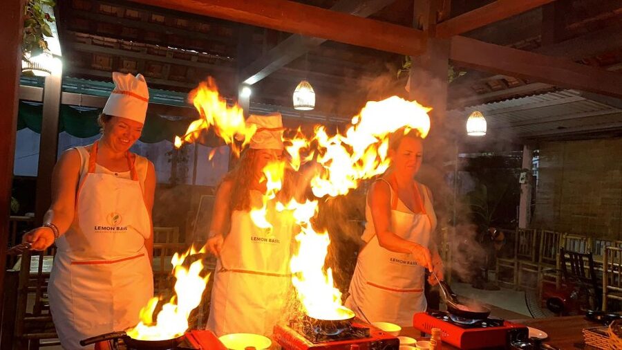 Vegetarian Cooking Class W Optional Basket Boat from Hoi An - Market visit for herbs and spices: what you gain