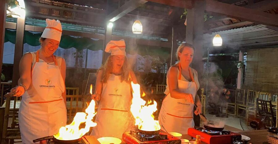 Vegetarian Cooking Class W Optional Basket Boat from Hoi An - Choosing the Two Options: Cooking Only vs Market + Basket Boat