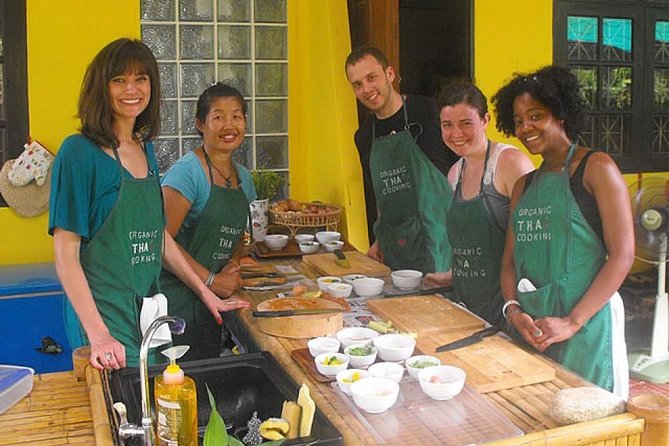 Vegetarian Organic Thai Cooking Class and Market Tour in Phuket - Eating your meal after class: warm food, no guesswork