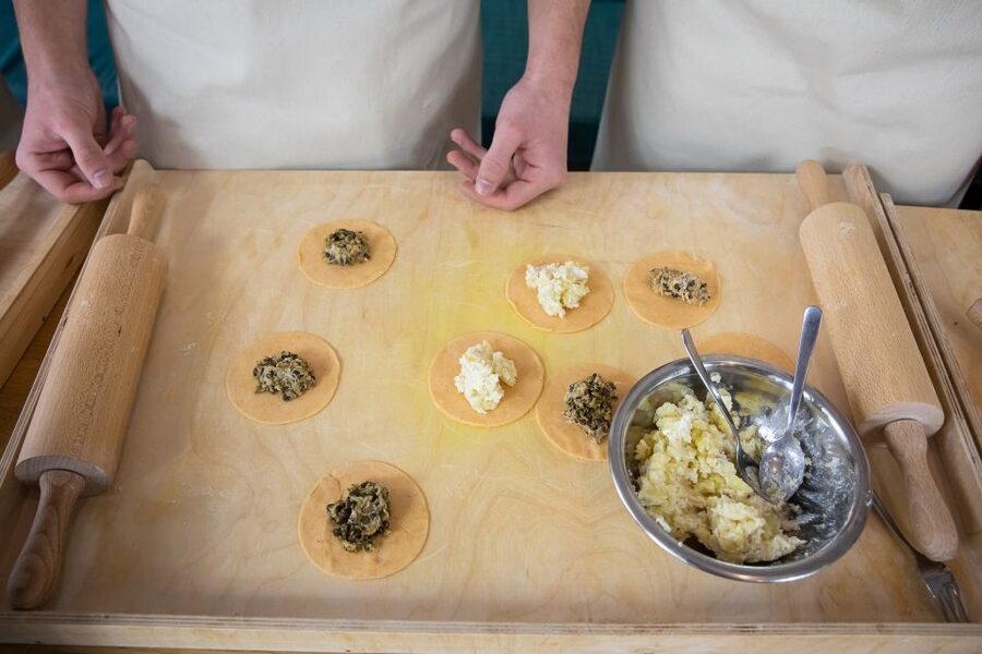 Warsaw: Polish Dumplings Cooking Class - What you eat: family-style pierogi plus Polish liqueurs