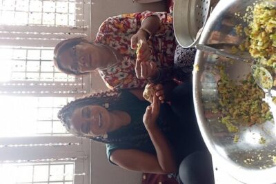 Women Empowerment Project(Nepali cooking class & jewelry workshop - Day 1 at Human welfare committee: masala chai, pakoda, and momo prep