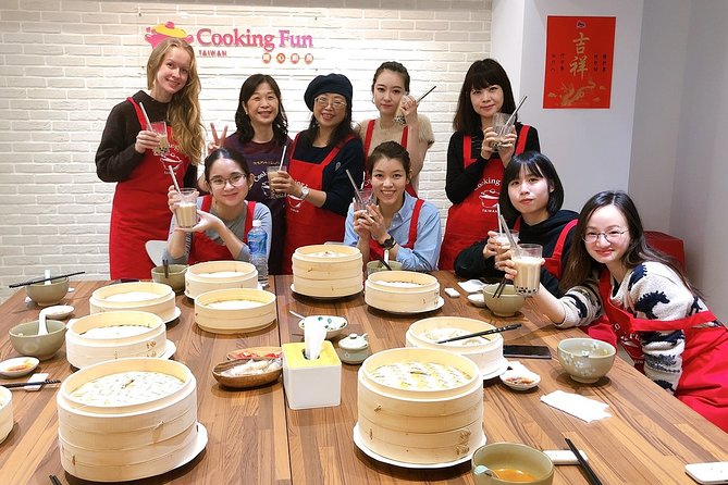 Xiao long bao, Pork thick soup, Bubble milk tea. (Taiwan Cooking Class)-B - Taipei cooking class near Sun Yat Sen Memorial Hall (2:30 pm start)