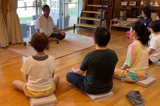 Zen Style Voice Meditation and Cooking Workshop in Motobu Okinawa - Getting Your Body Ready: Stretching and Breathing (20 Minutes)